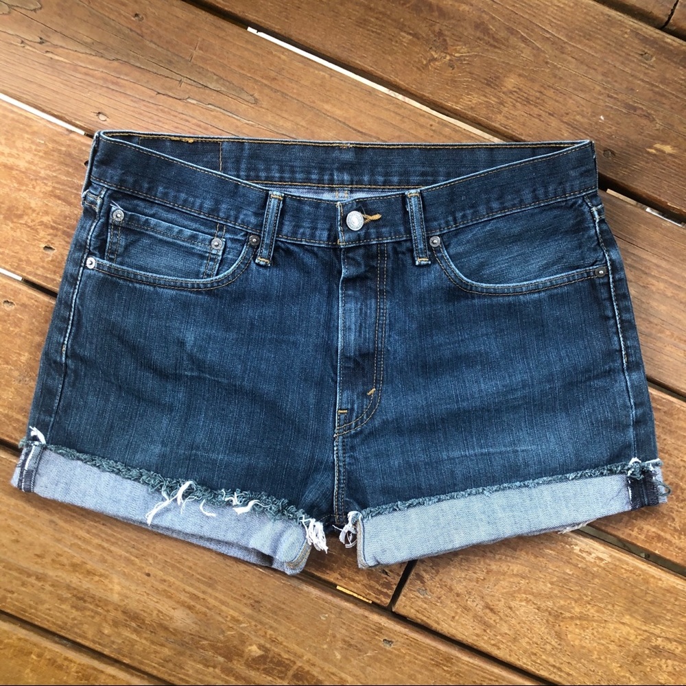 High Waisted Levi’s 508 Vintage Shorts Cutoffs 10